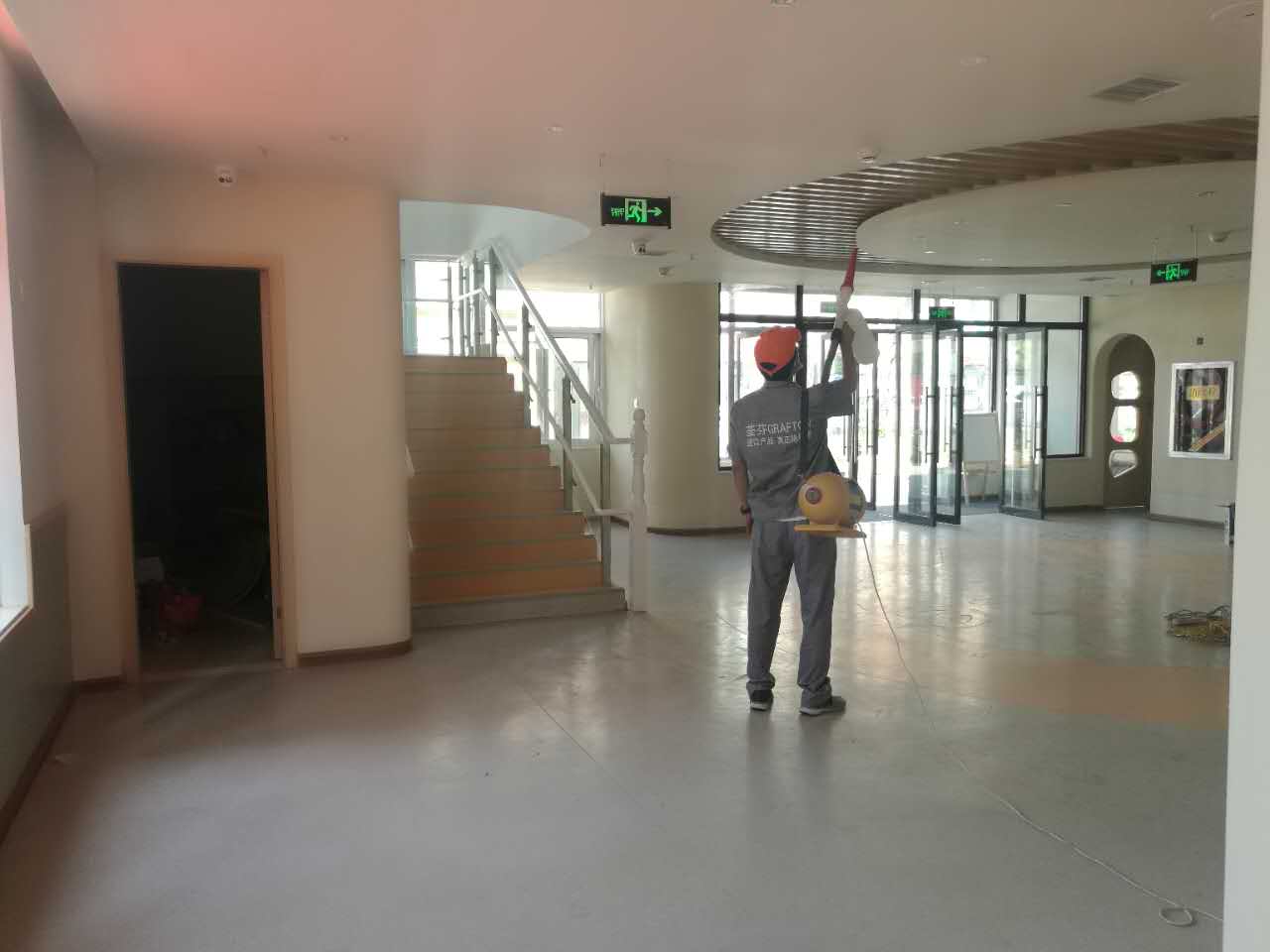 墻頂面造型重點噴涂 墻頂面造型重點噴涂