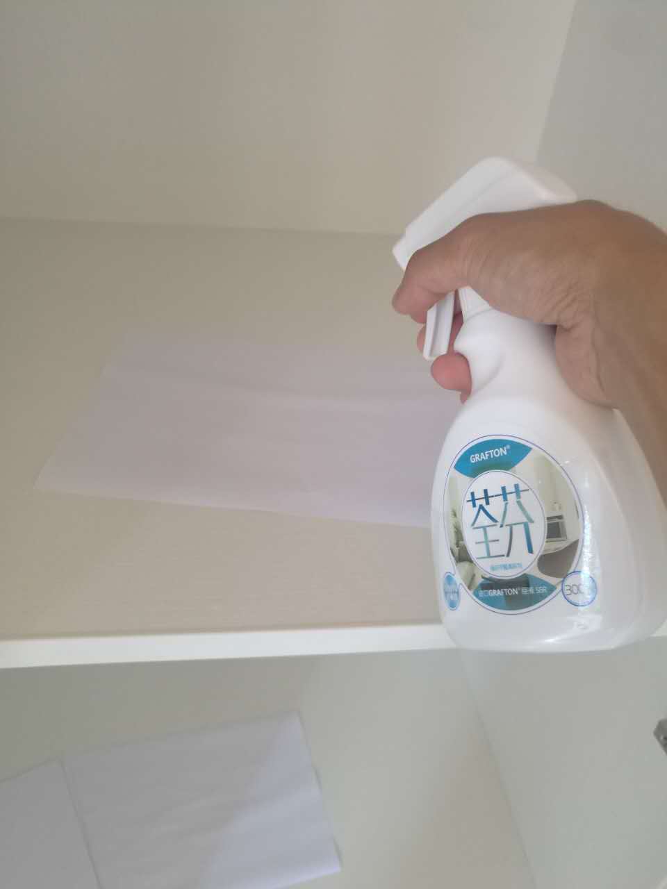 柜子重點區域A4紙增大接觸面 柜子重點區域A4紙增大接觸面