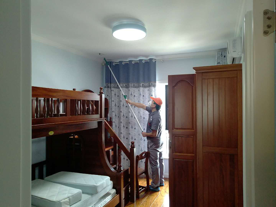 臥室頂面滾筒全方位施工 臥室頂面滾筒全方位施工