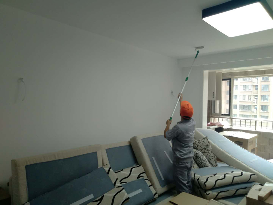 客廳頂面滾筒全方位施工 客廳頂面滾筒全方位施工