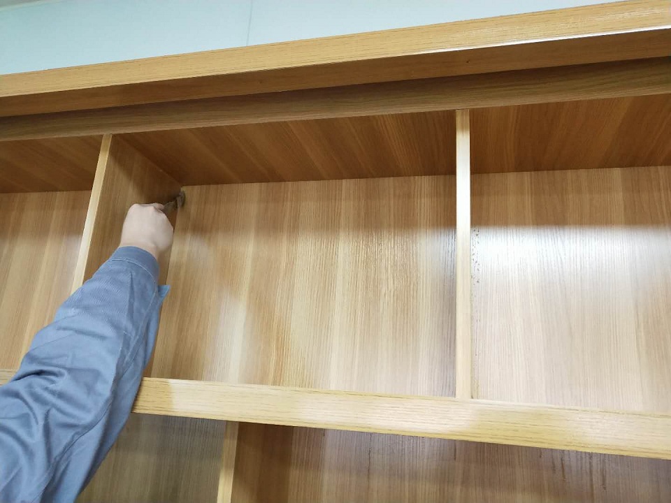 柜子接縫處精細化施工 柜子接縫處精細化施工