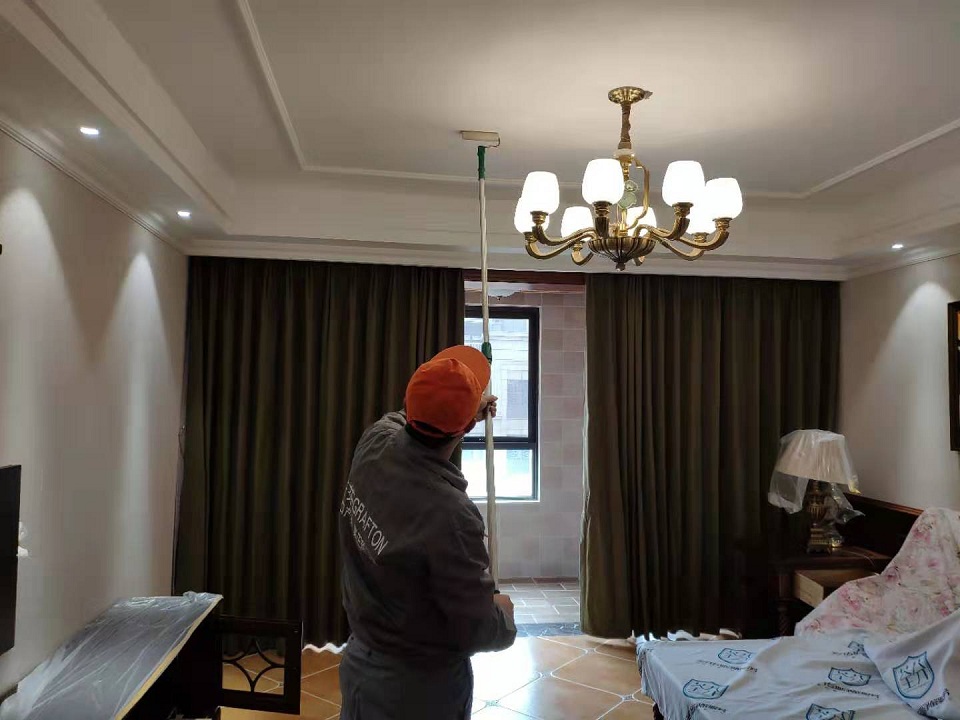 室內客餐廳頂面滾筒全方位施工治理 室內客餐廳頂面滾筒全方位施工治理