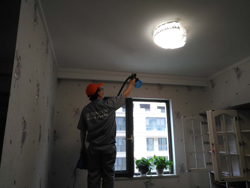 臥室頂面墻面全方位施工 臥室頂面墻面全方位施工