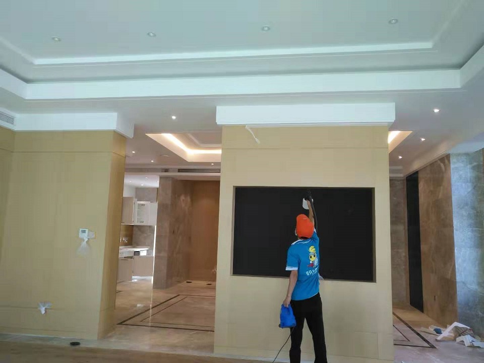 客廳頂面噴涂施工治理 客廳頂面噴涂施工治理