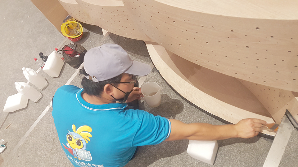 木柜重點污染源刷子精細化施工治理 木柜重點污染源刷子精細化施工治理