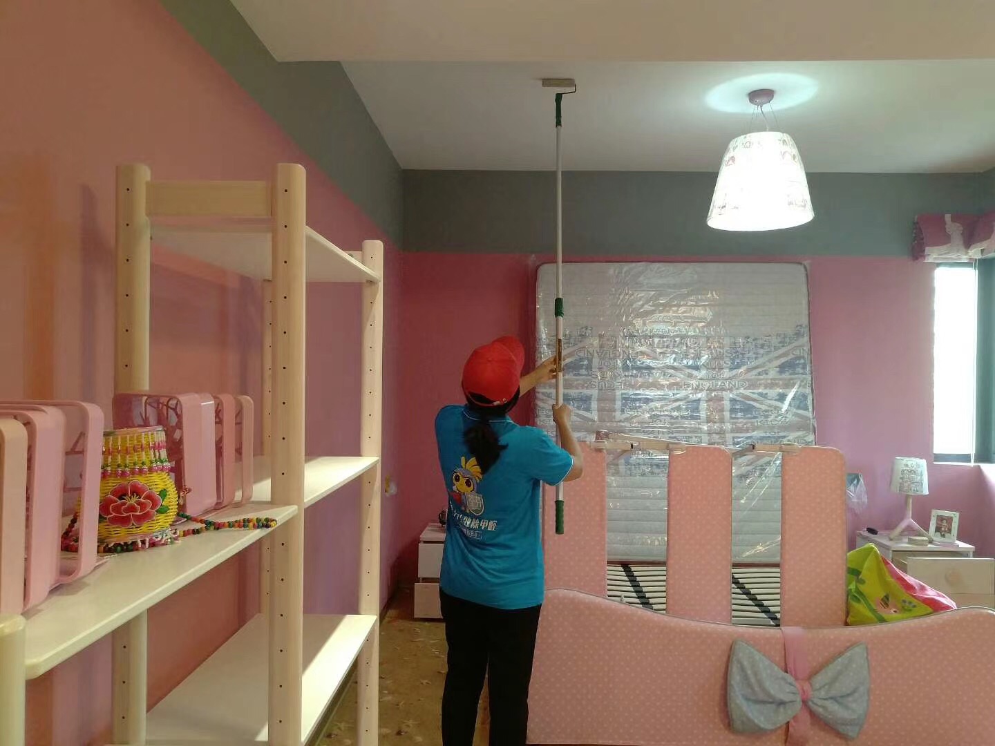 兒童房天花板滾涂除甲醛 兒童房天花板滾涂除甲醛