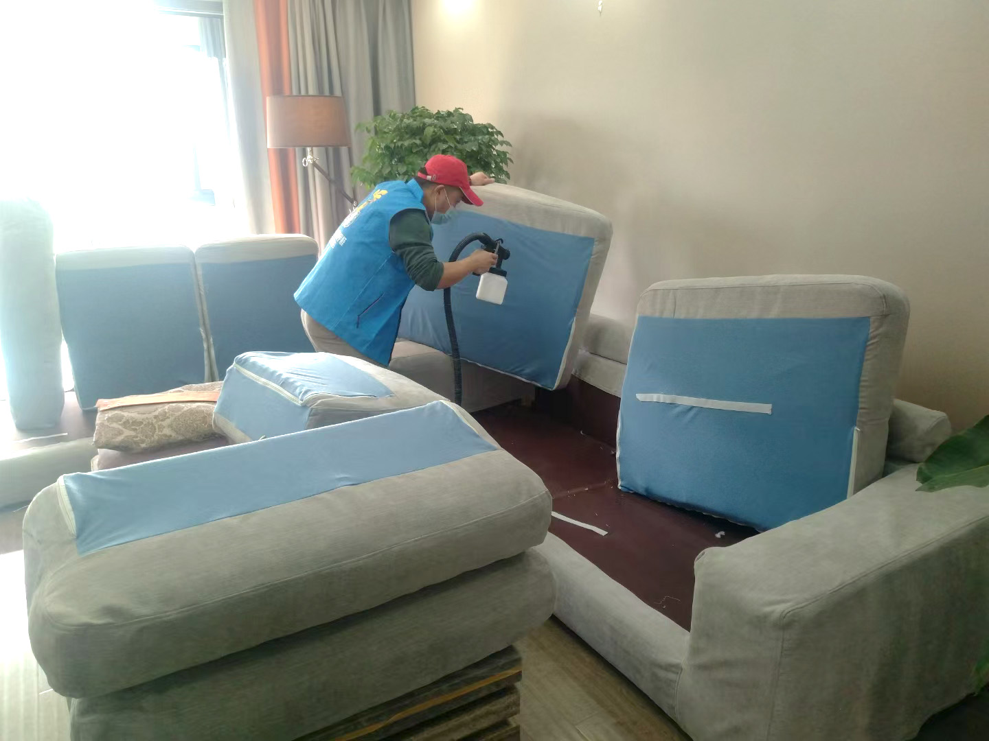 客廳沙發噴槍全方位施工治理 客廳沙發噴槍全方位施工治理