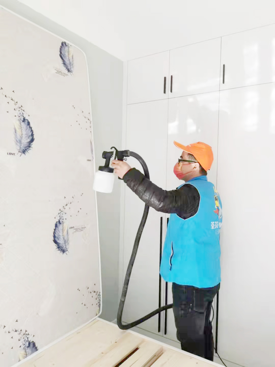 臥室床墊噴槍施工治理 臥室床墊噴槍施工治理