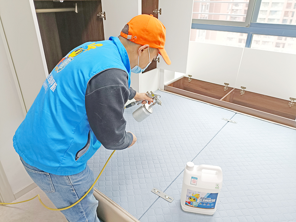 臥室床墊噴槍施工治理 臥室床墊噴槍施工治理